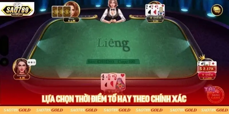 Lựa chọn thời điểm tố hay theo chính xác Lựa chọn thời điểm tố hay theo chính xác